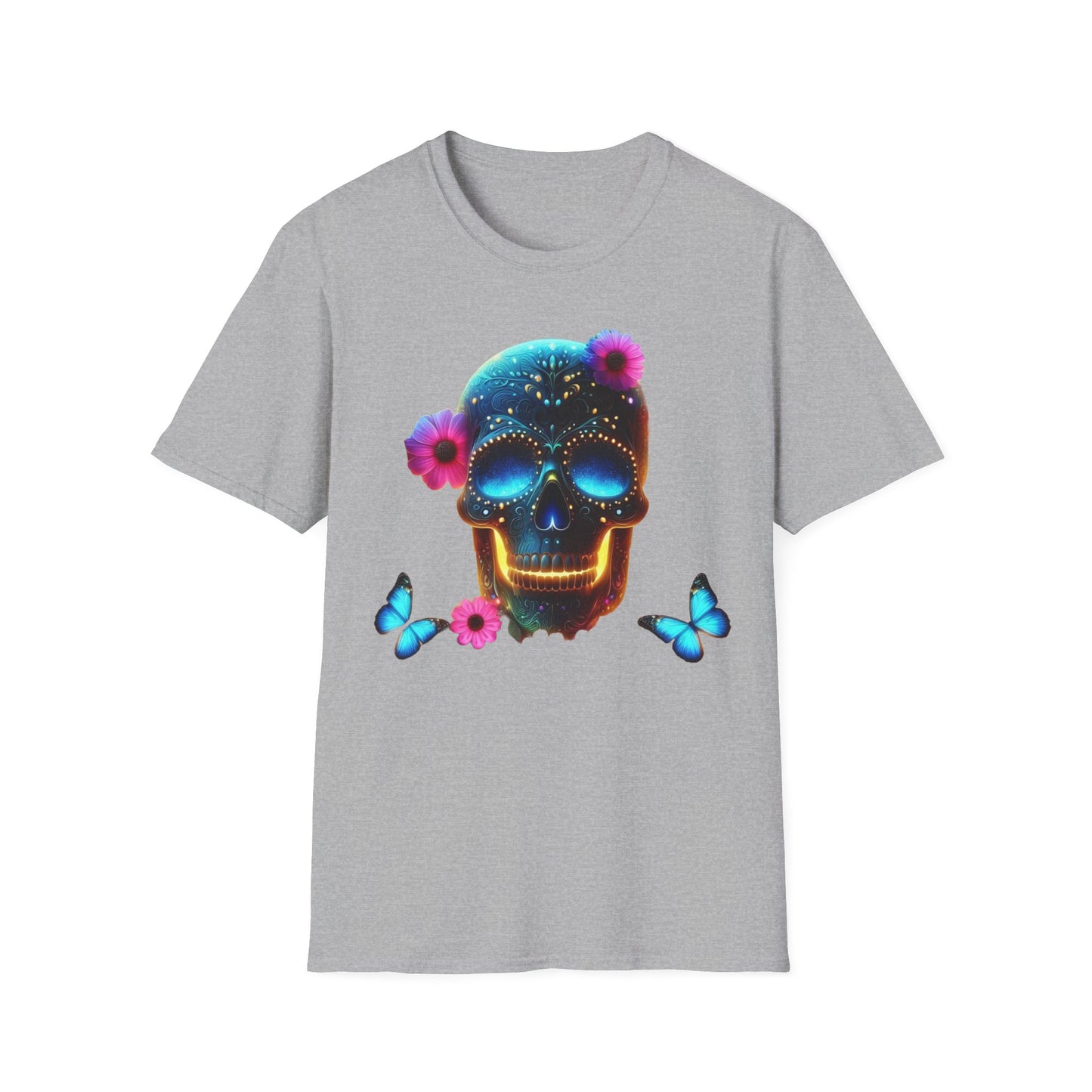 t-shirt crane papillon