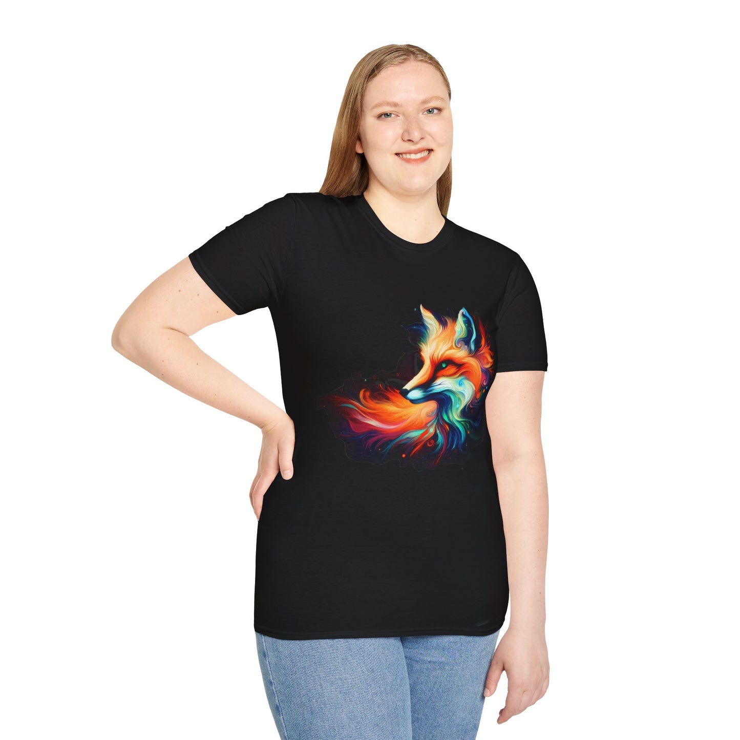 t-shirt tête de renard 2