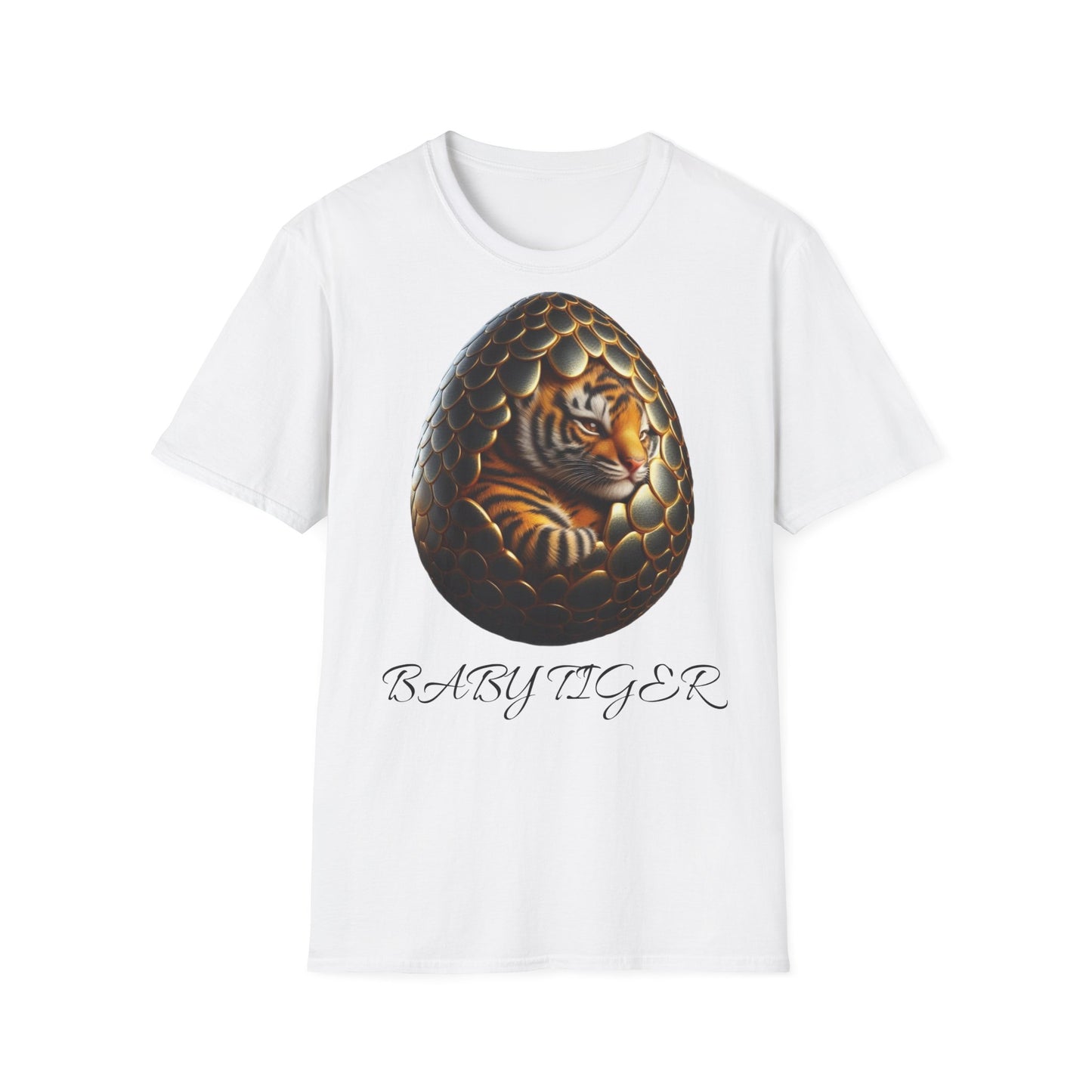 t-shirt "oeuf baby tiger"