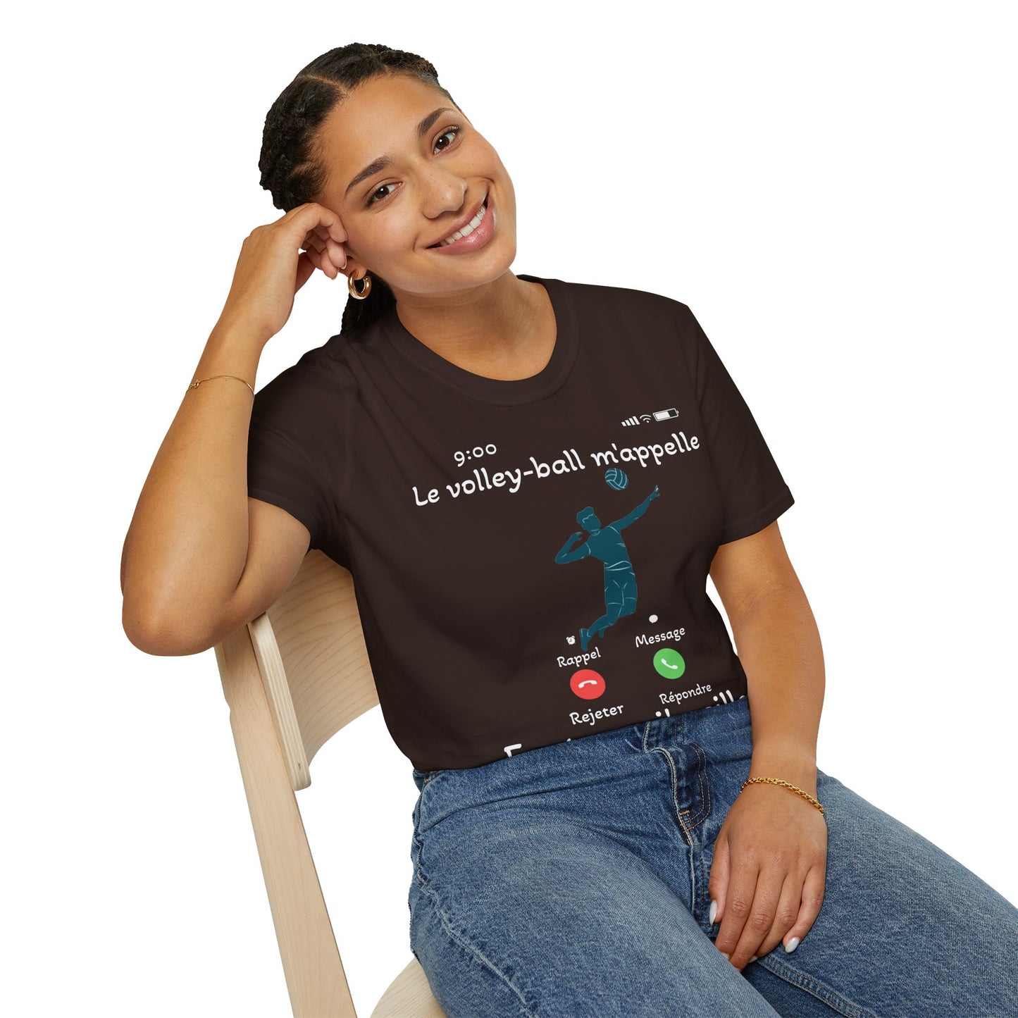 "Volleyball is calling me" T-Shirt