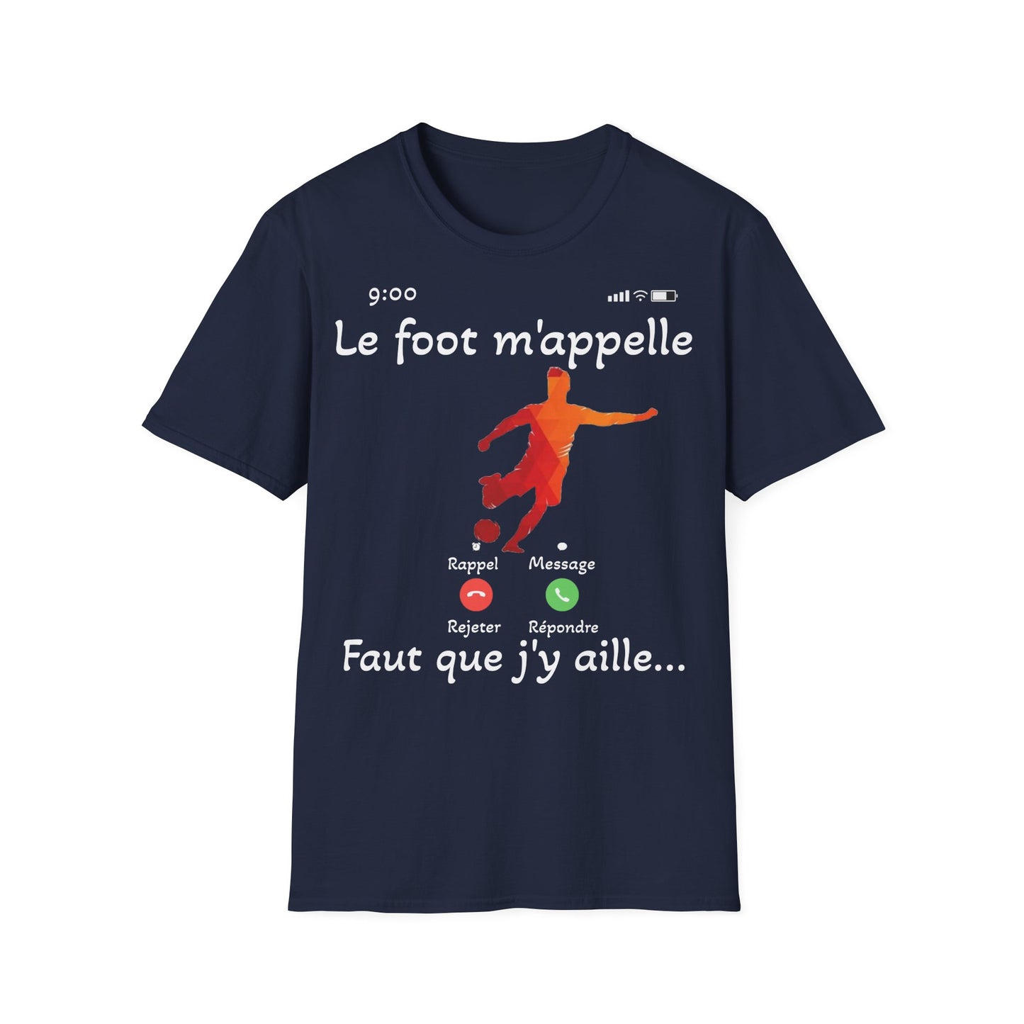 T-Shirt "le foot m'appelle"