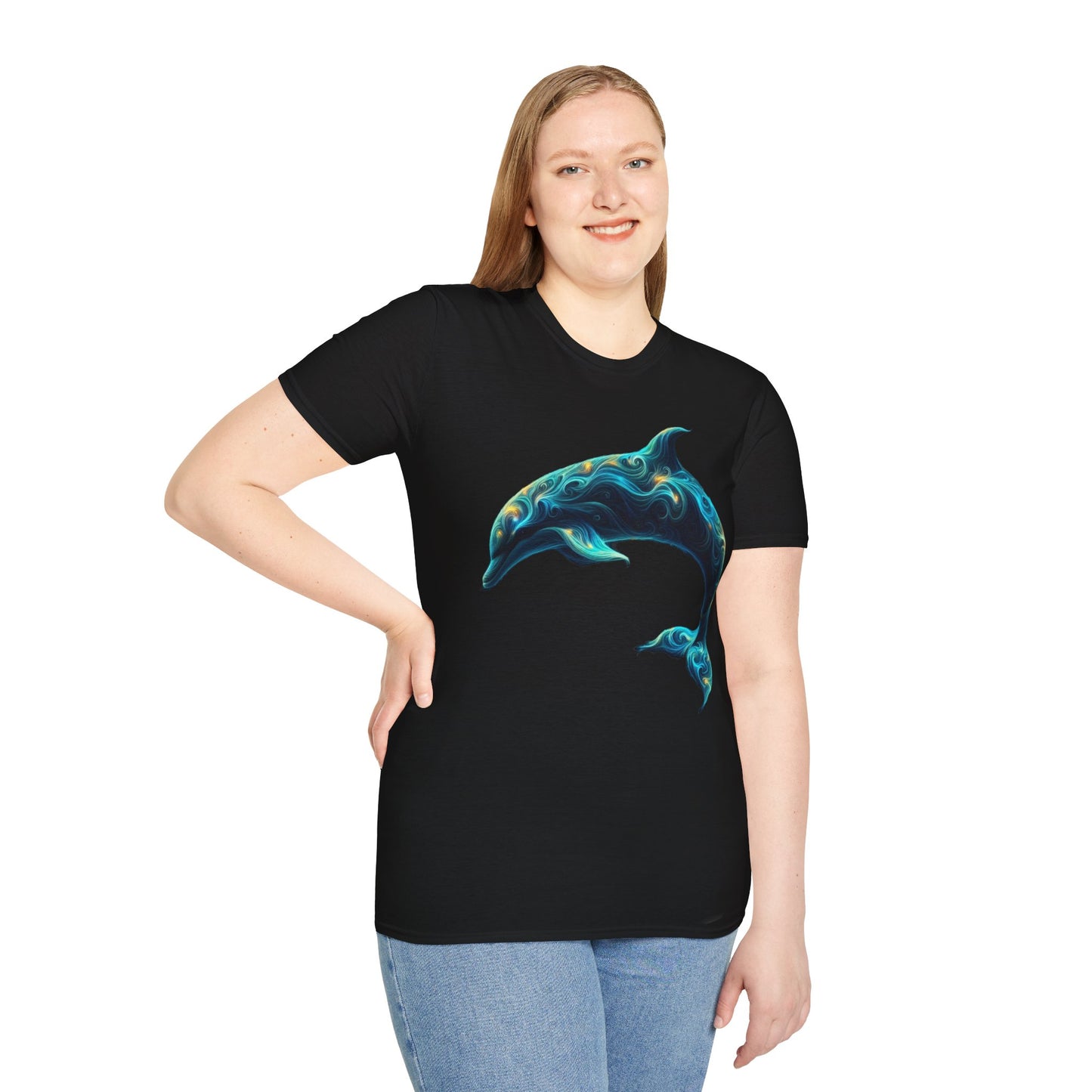 t-shirt dauphin artistique 2