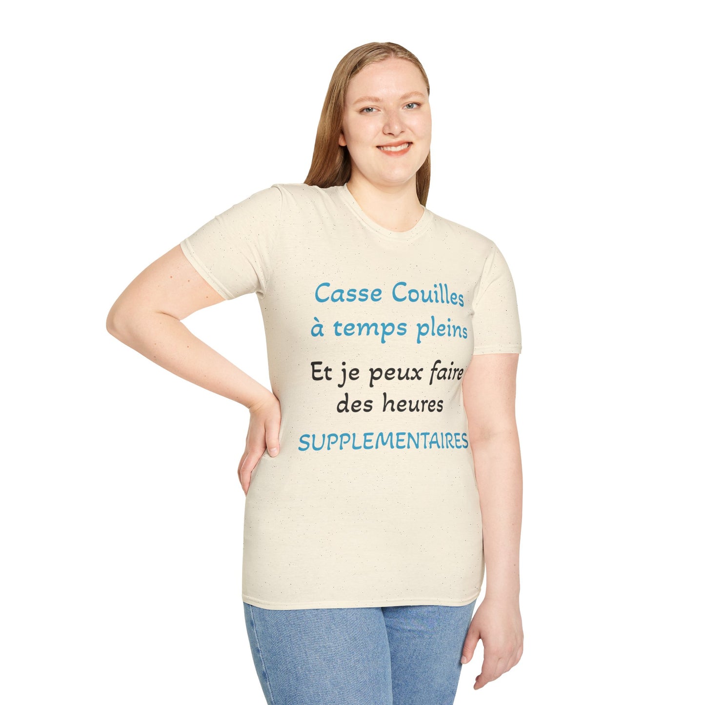 „Vollzeit-Ball-Busting“-T-Shirt