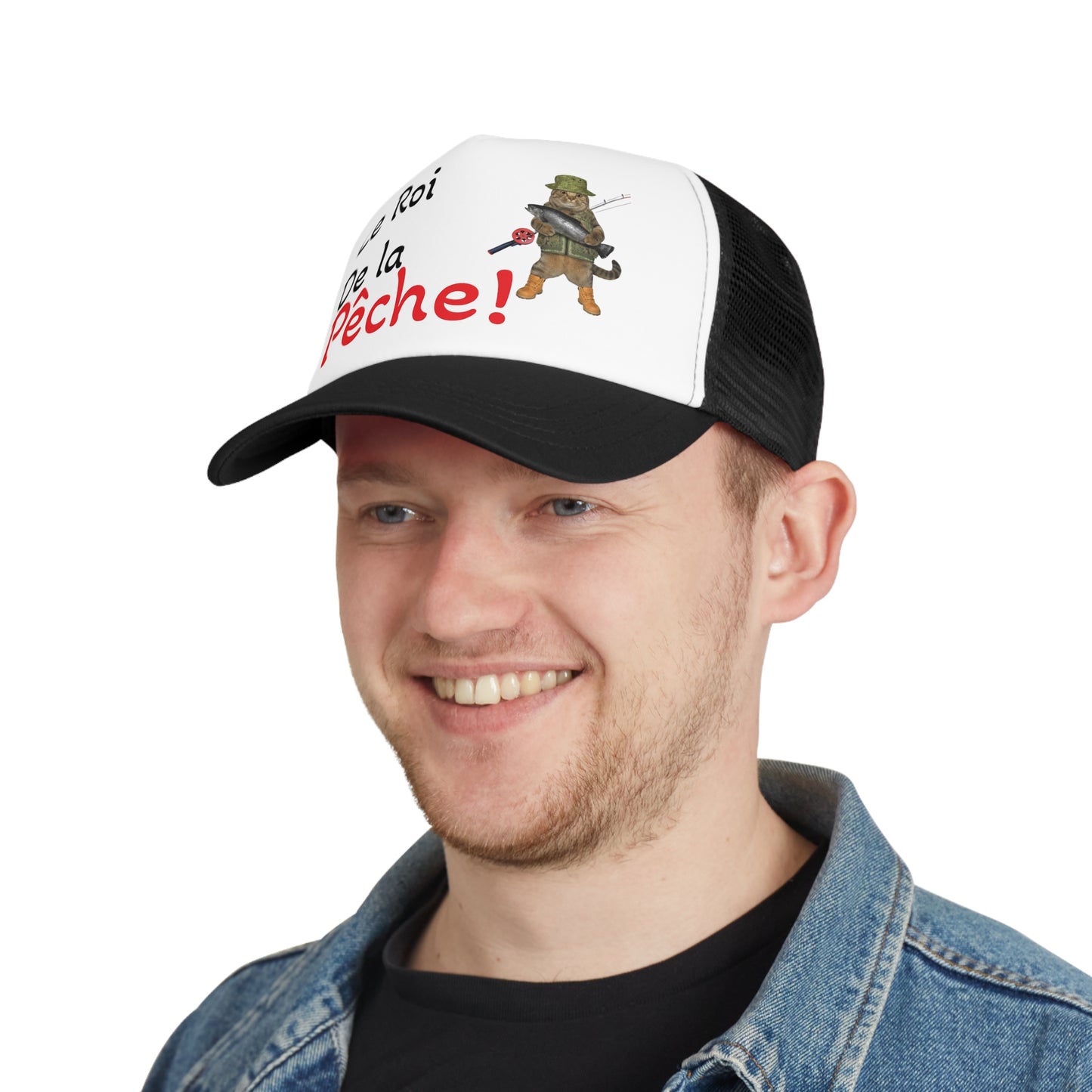 Mütze „Der König des Angelns!“