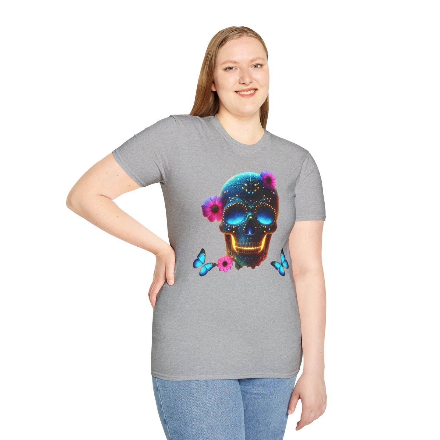 t-shirt crane papillon