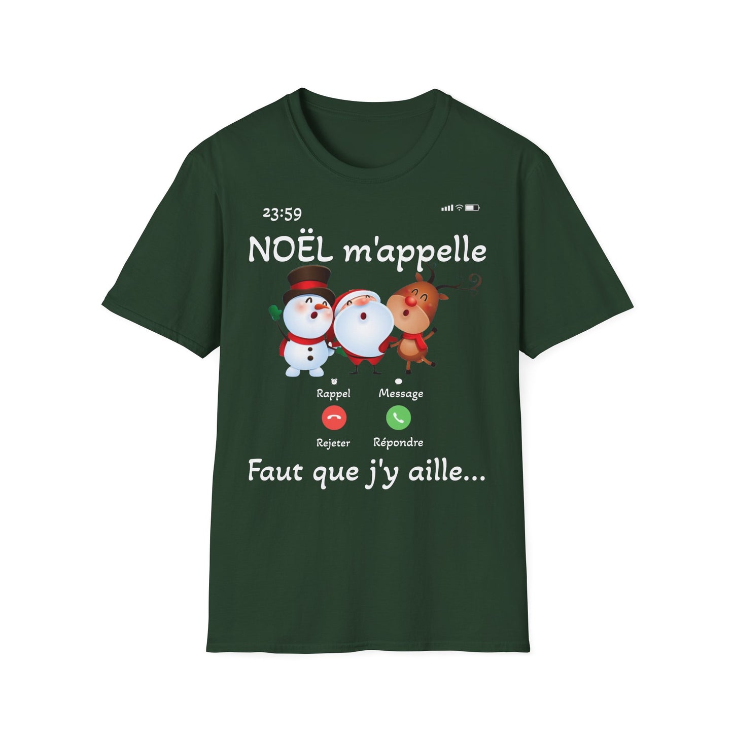 "Christmas is calling me" T-shirt