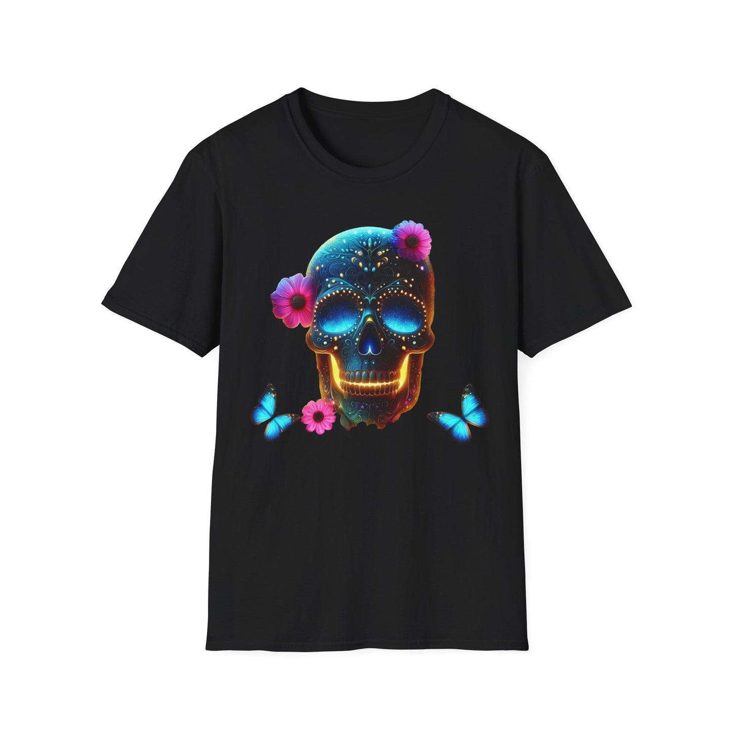 t-shirt crane papillon