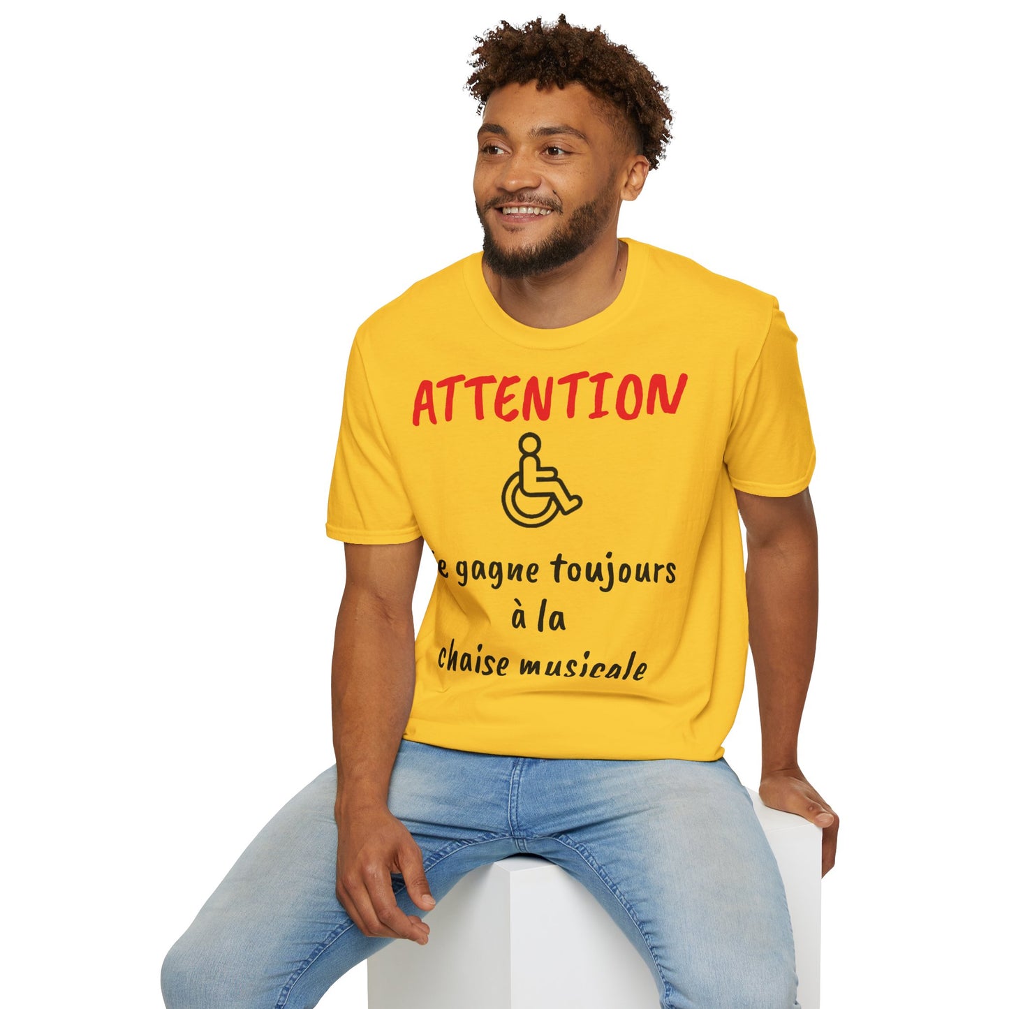 t-shirt "chaise musicale"