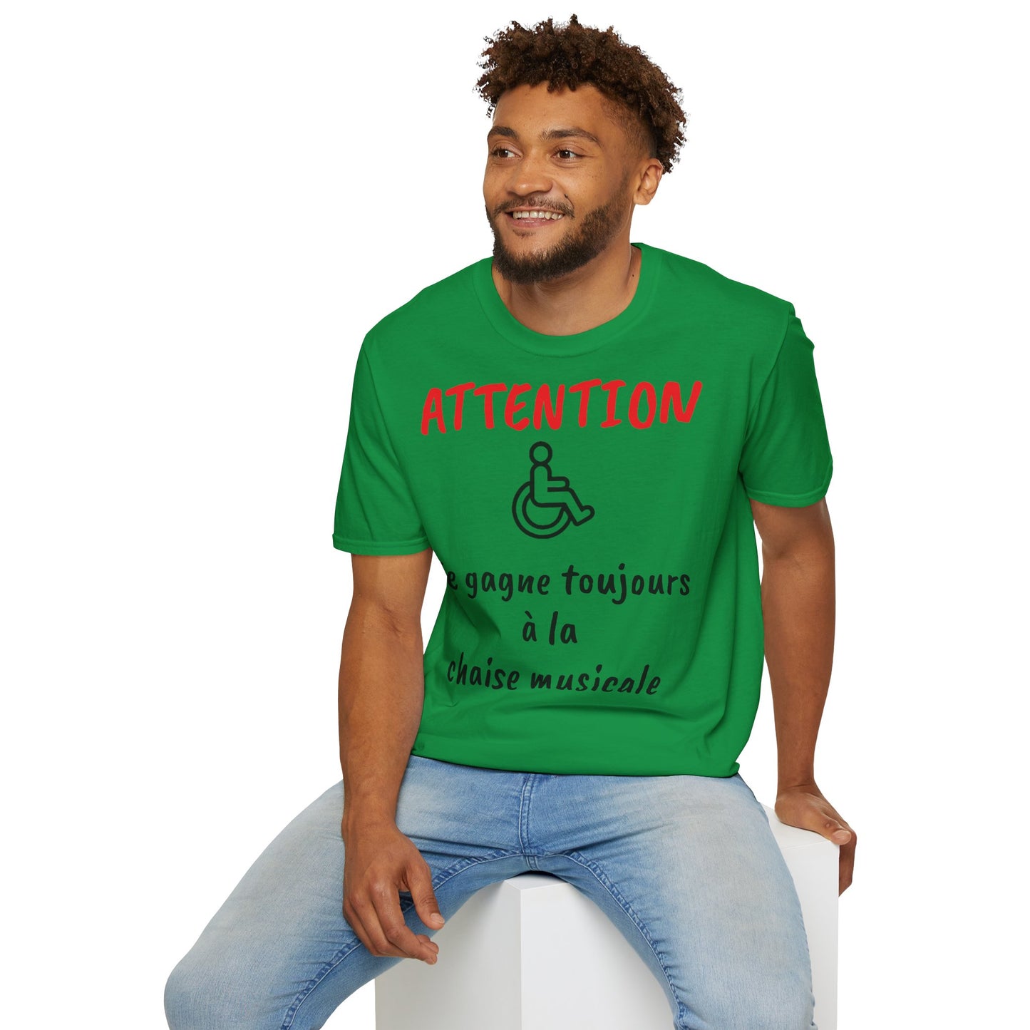 t-shirt "chaise musicale"