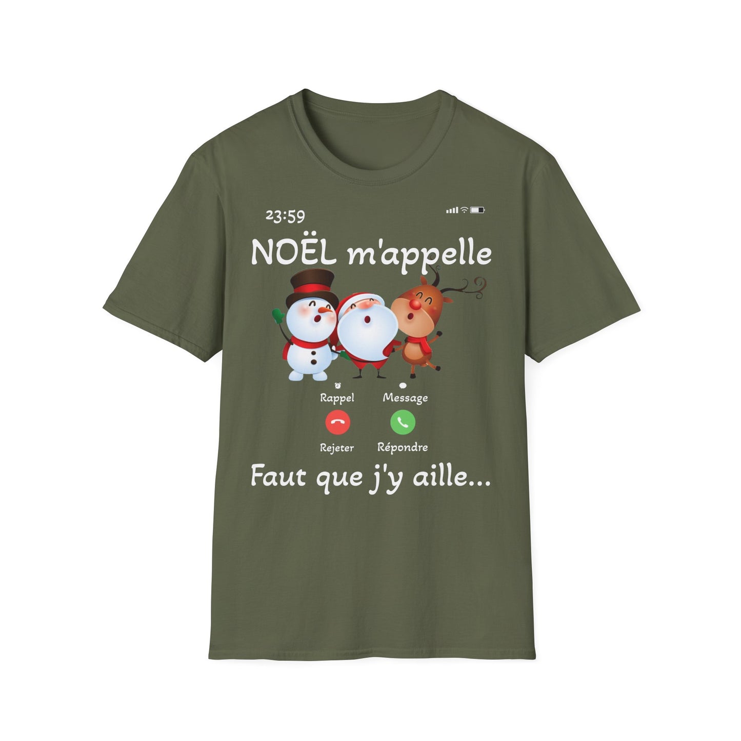 "Christmas is calling me" T-shirt