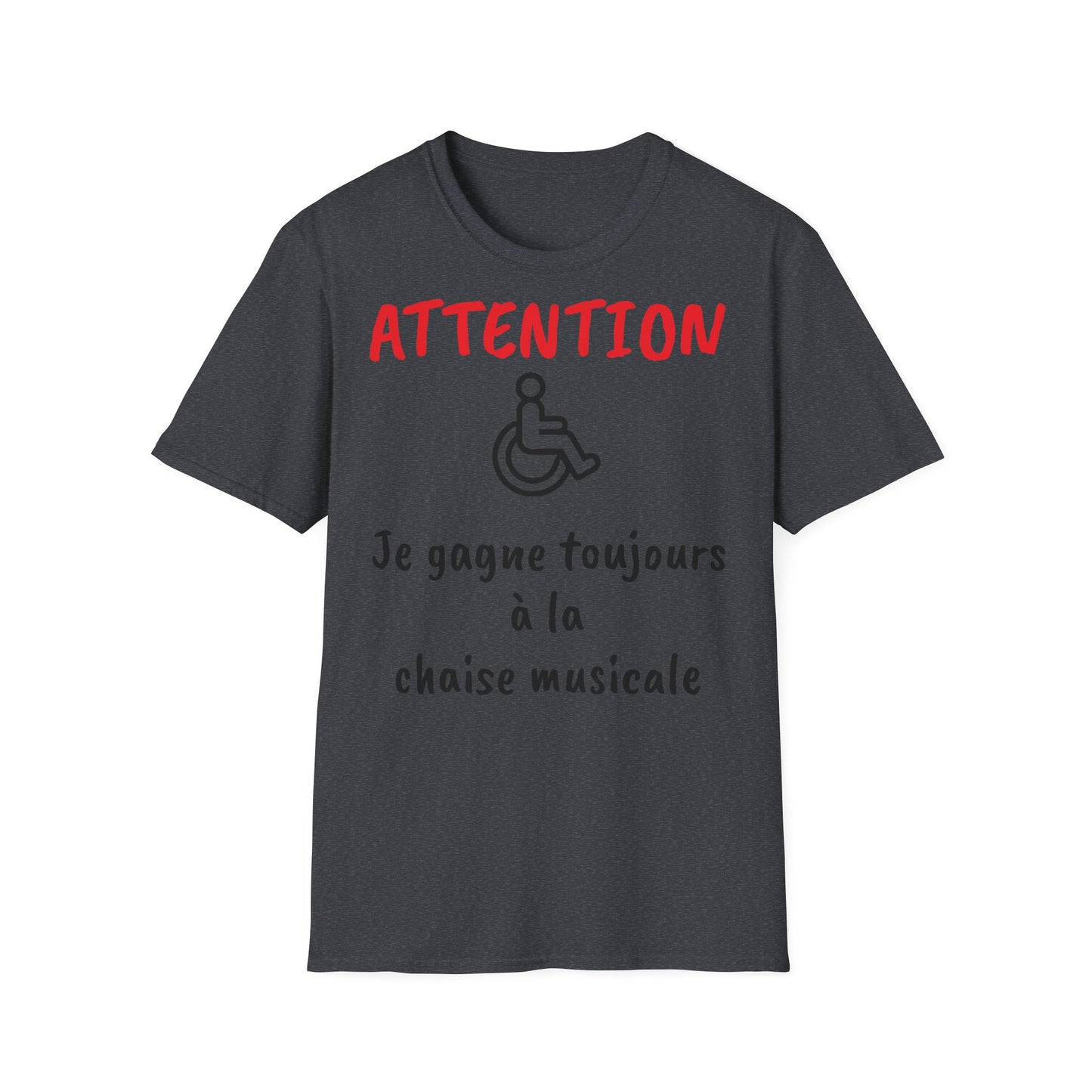 t-shirt "chaise musicale"