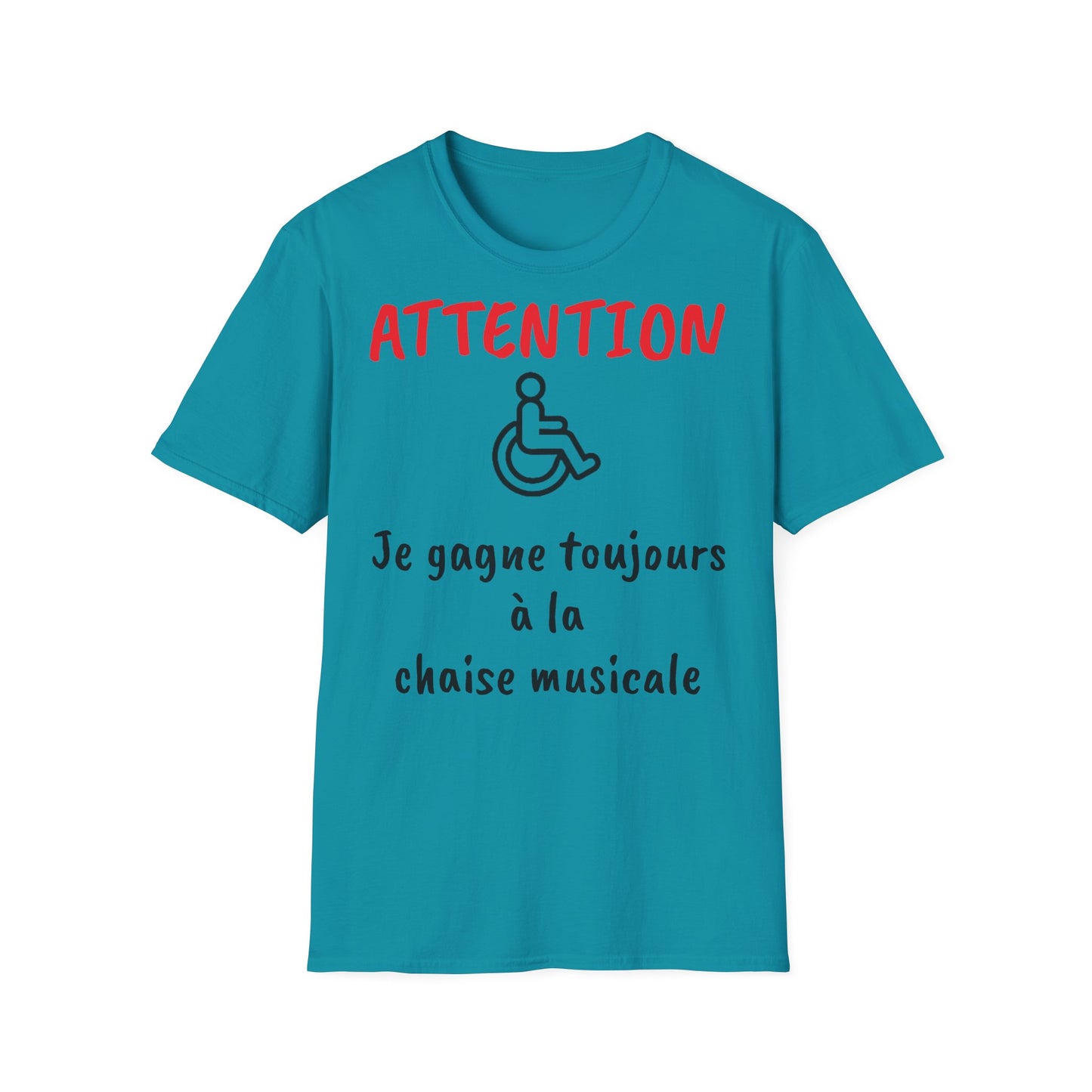 t-shirt "chaise musicale"