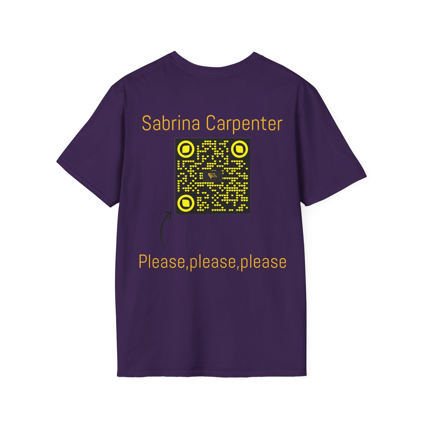 t-shirt musical "please,please,please"