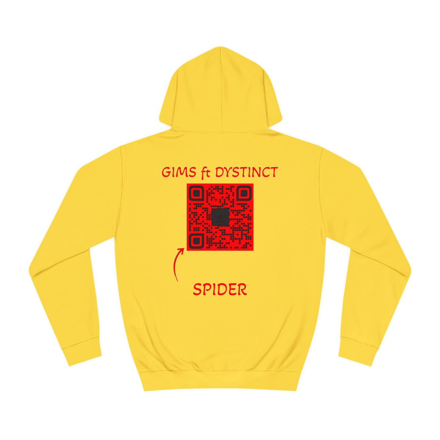 sweatshirt musical "gims spider"