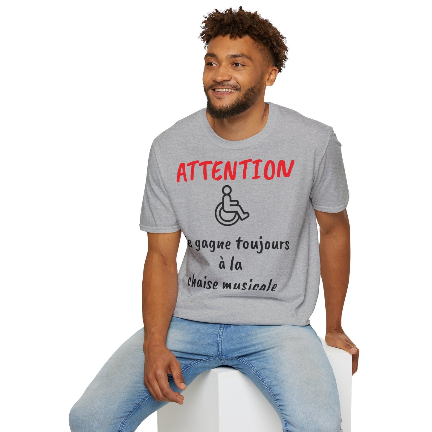 t-shirt "chaise musicale"