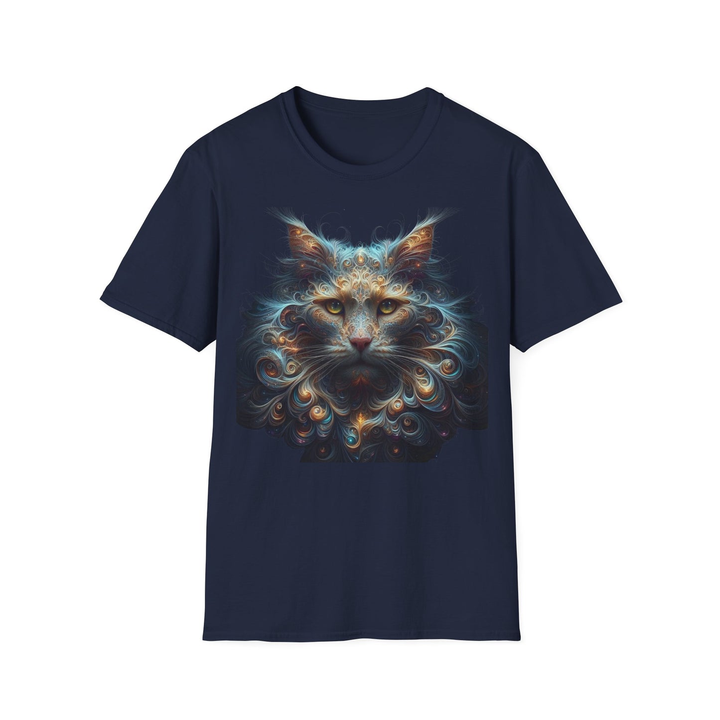 t-shirt chat artistique