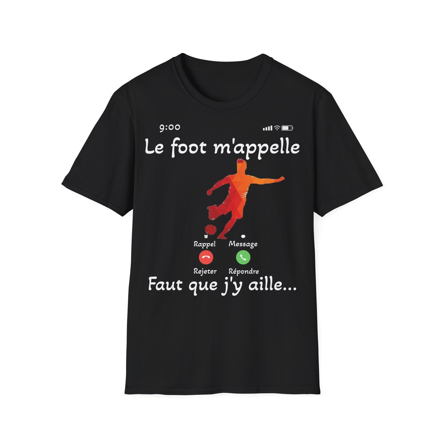 T-Shirt "le foot m'appelle"