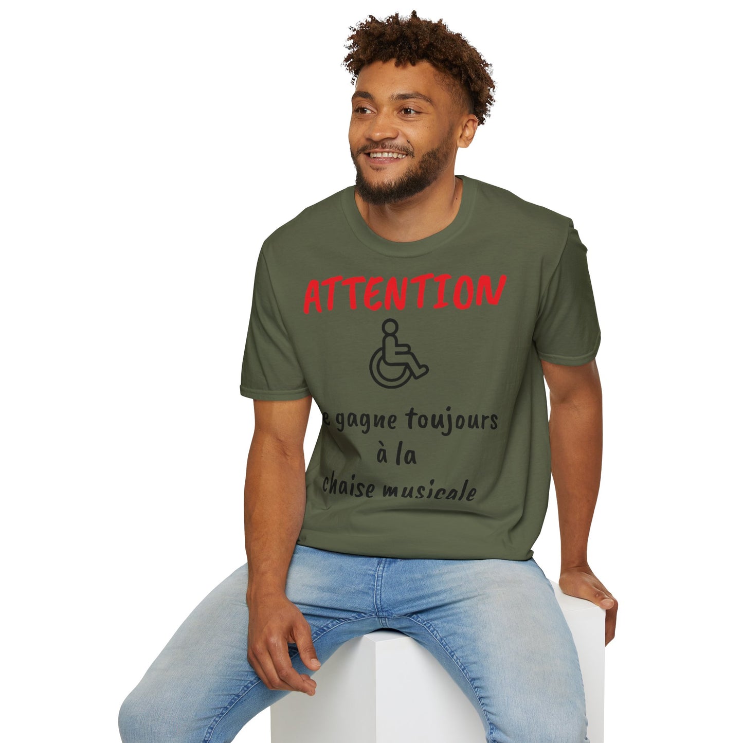 t-shirt "chaise musicale"