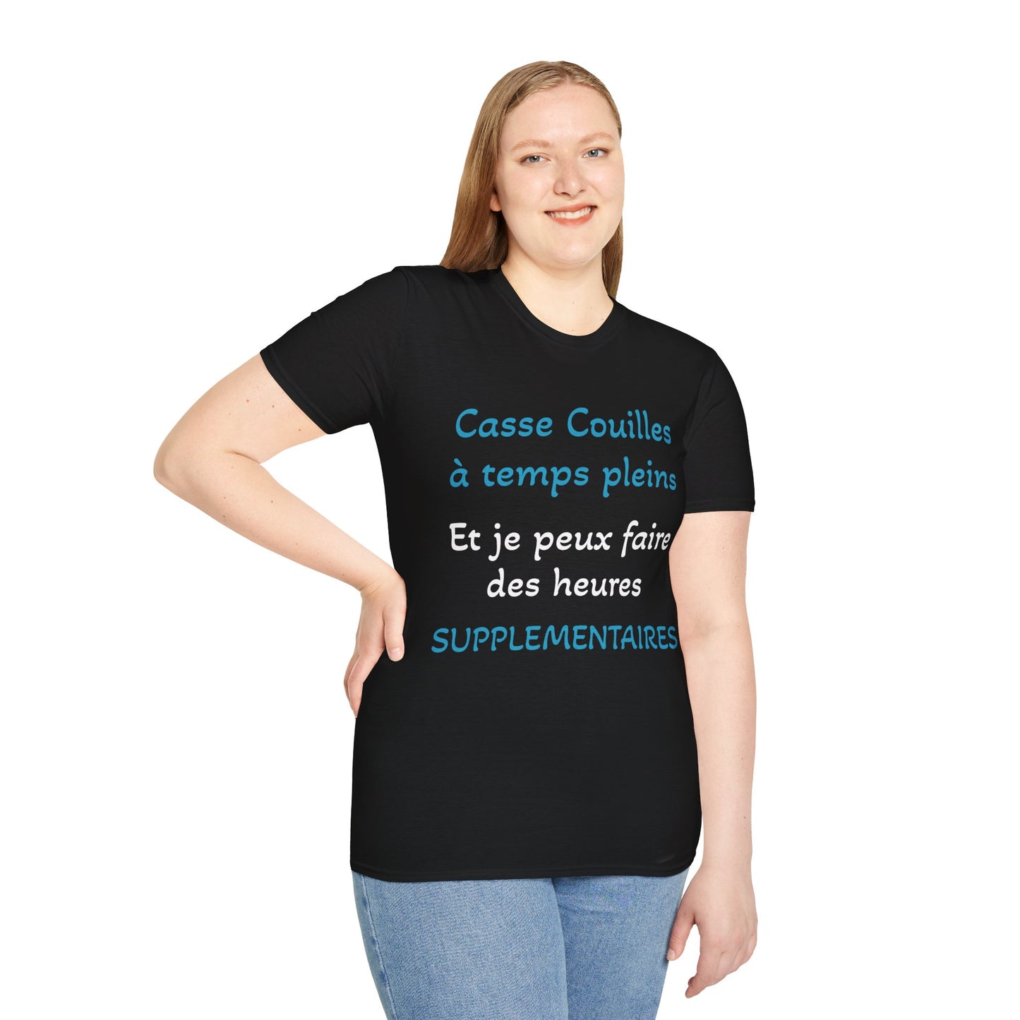 „Vollzeit-Ball-Busting“-T-Shirt