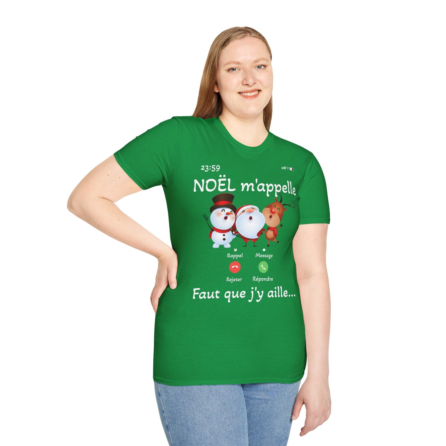 "Christmas is calling me" T-shirt
