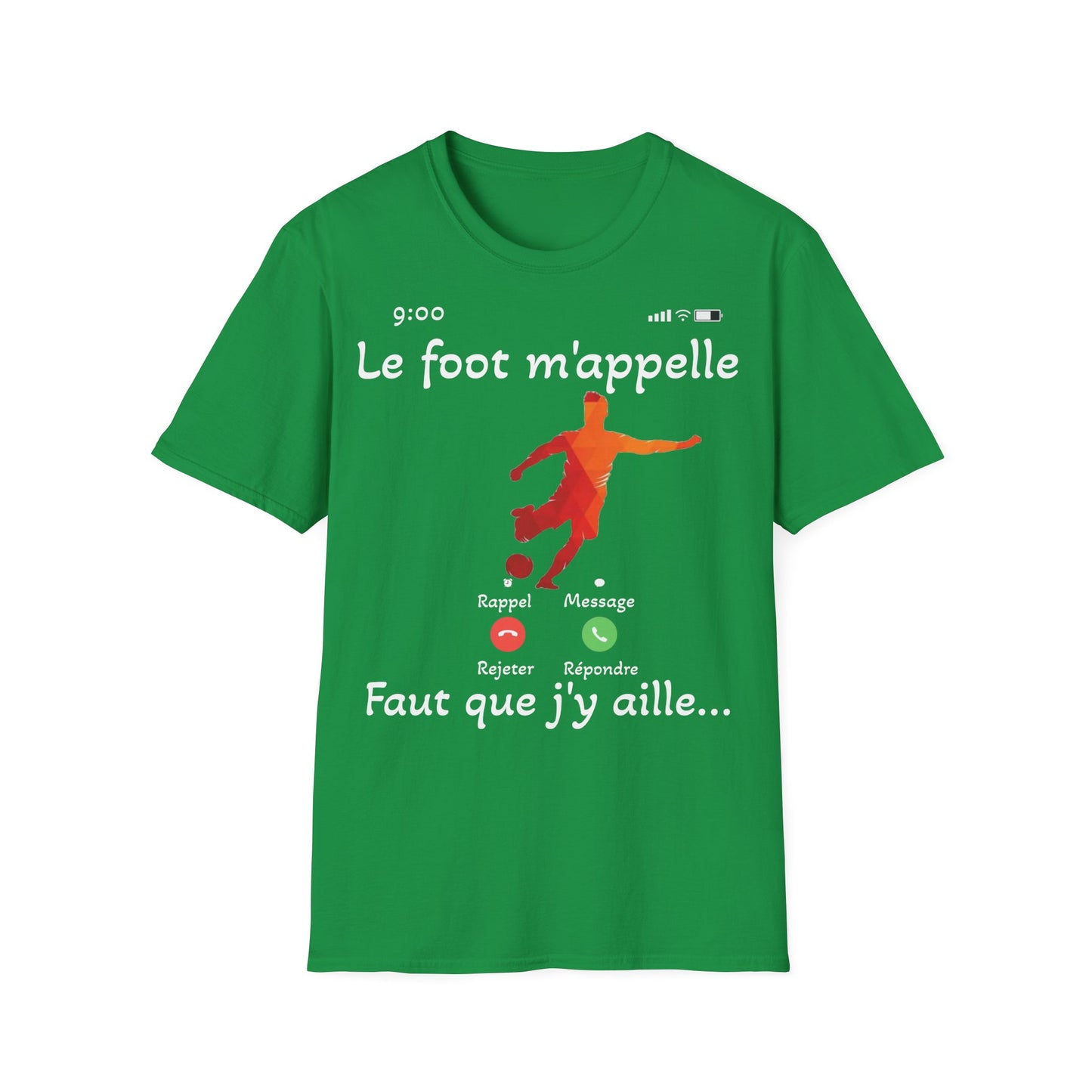 T-Shirt "le foot m'appelle"