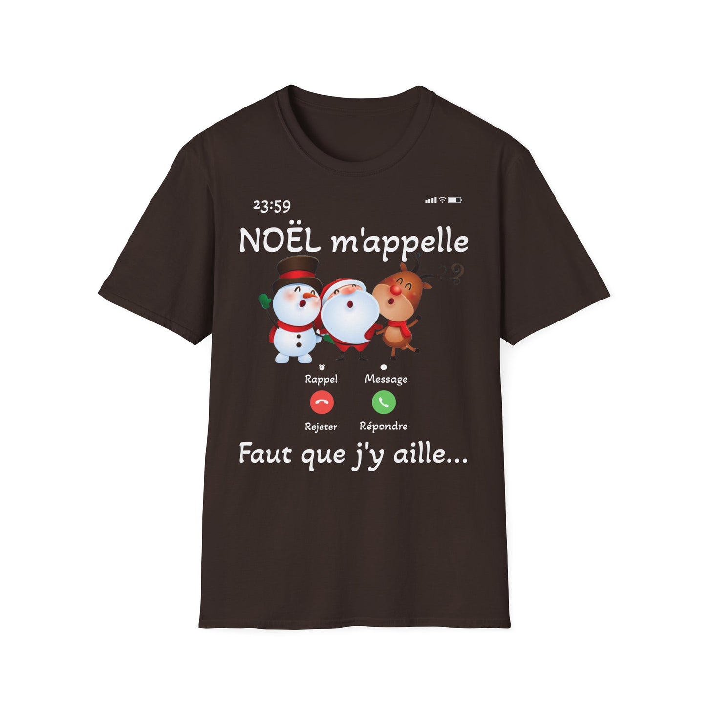 "Christmas is calling me" T-shirt