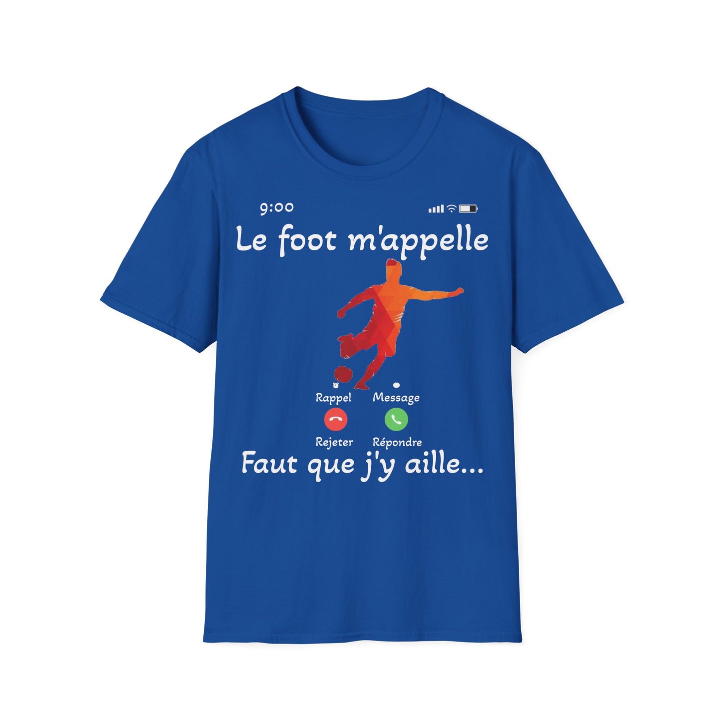 T-Shirt "le foot m'appelle"