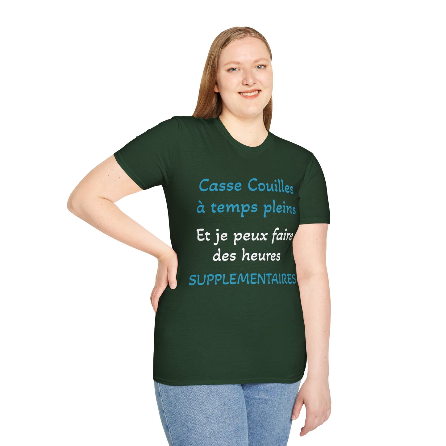 „Vollzeit-Ball-Busting“-T-Shirt