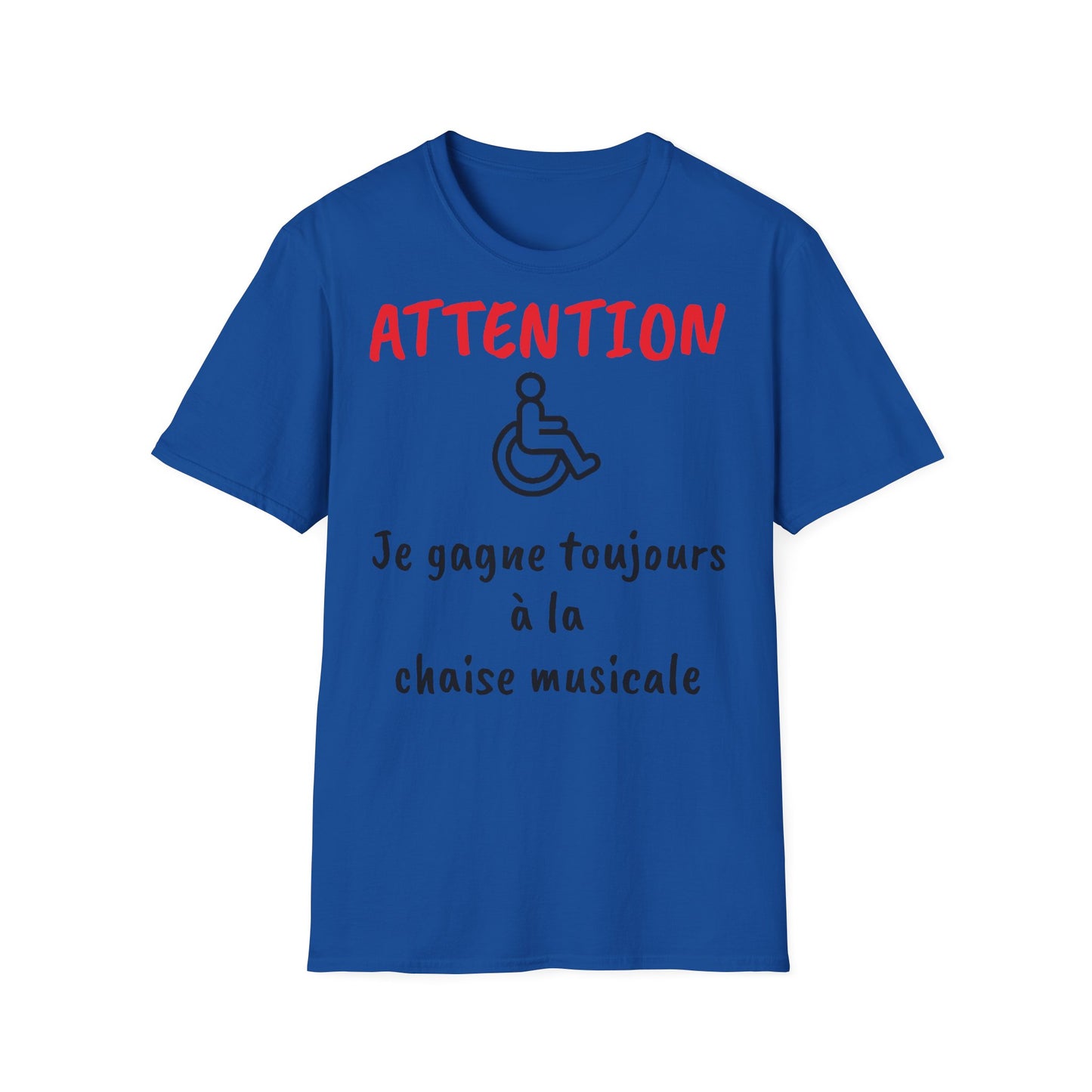 t-shirt "chaise musicale"
