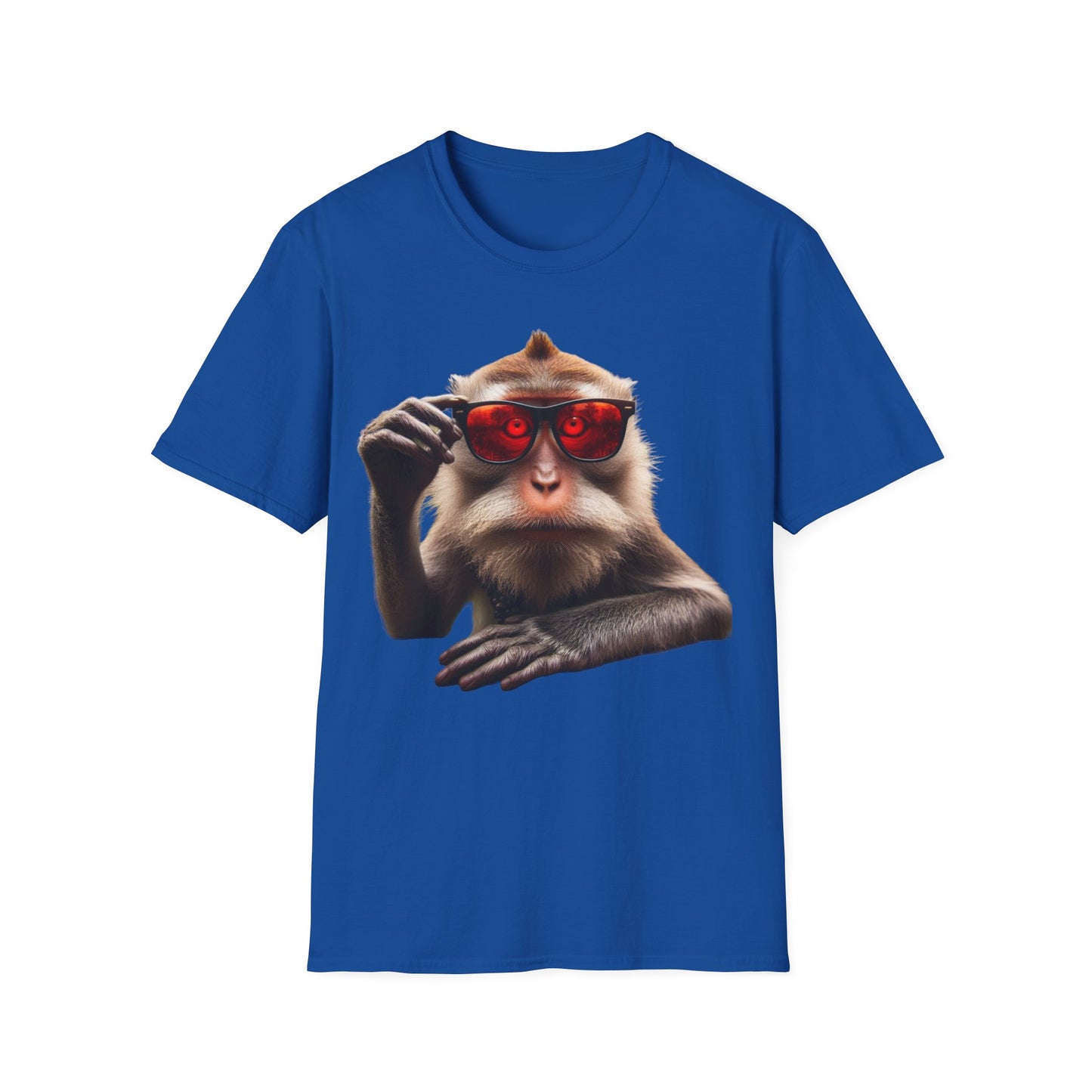 T-shirt singe lunette yeux rouge