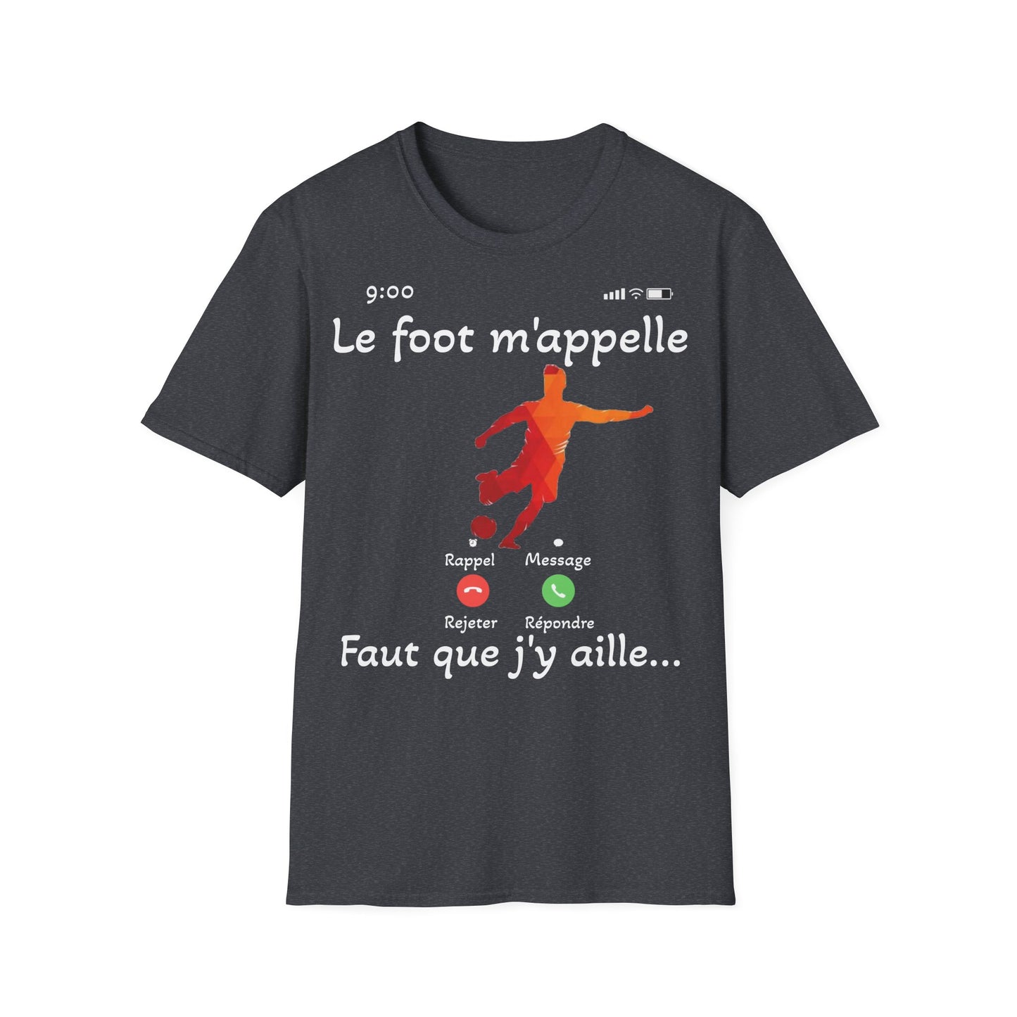 T-Shirt "le foot m'appelle"