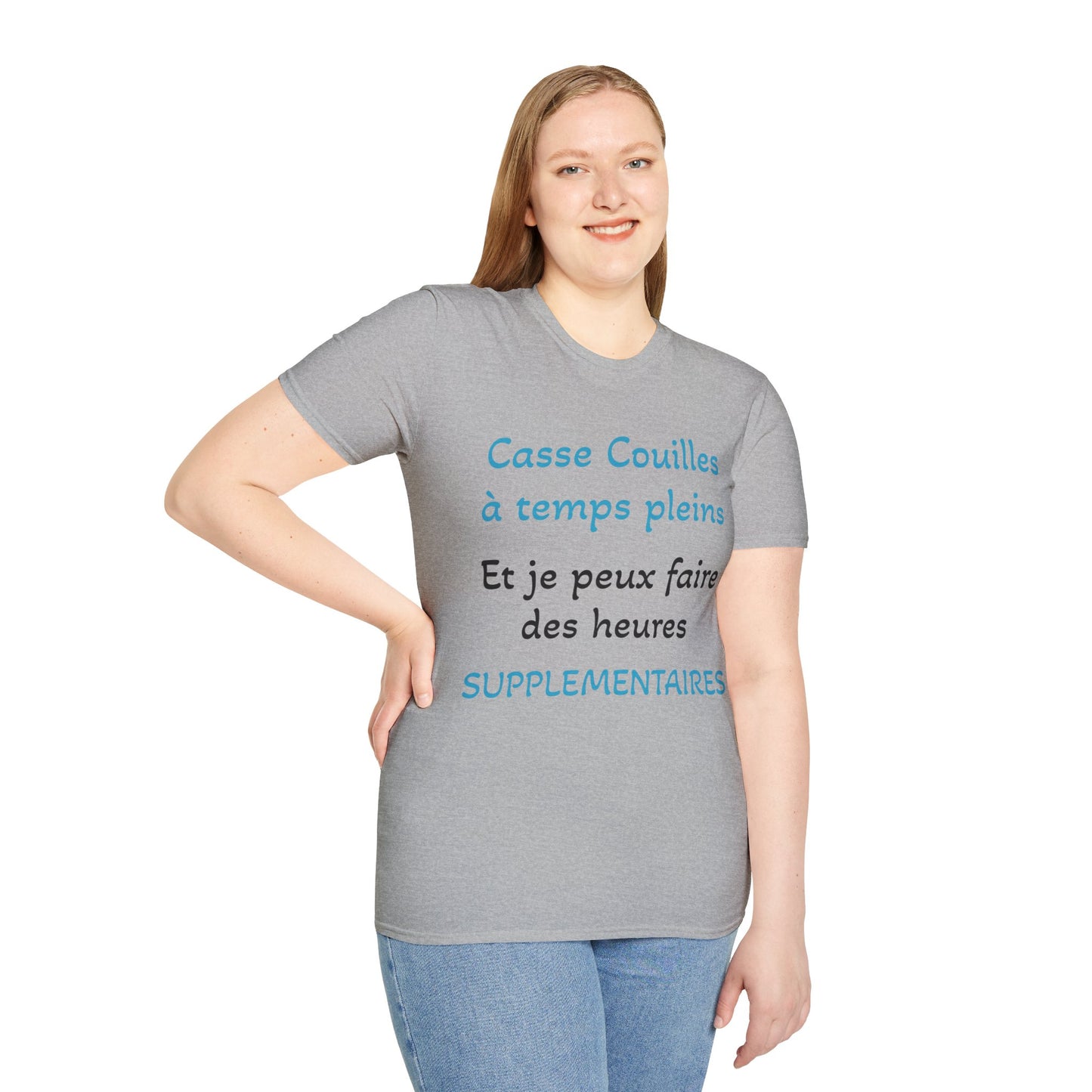 „Vollzeit-Ball-Busting“-T-Shirt