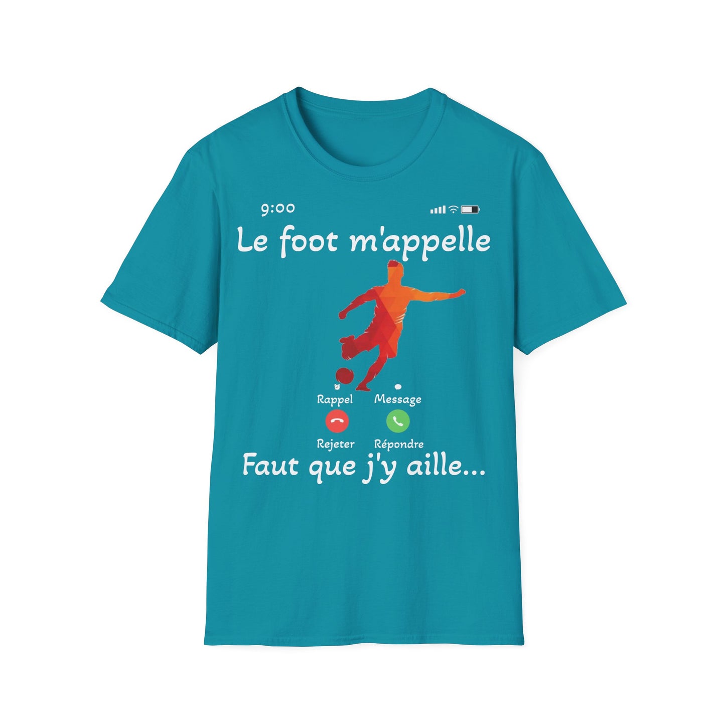 T-Shirt "le foot m'appelle"