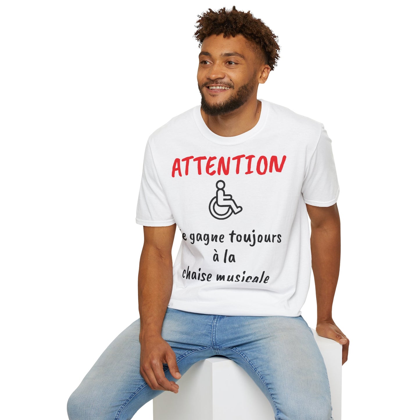 t-shirt "chaise musicale"