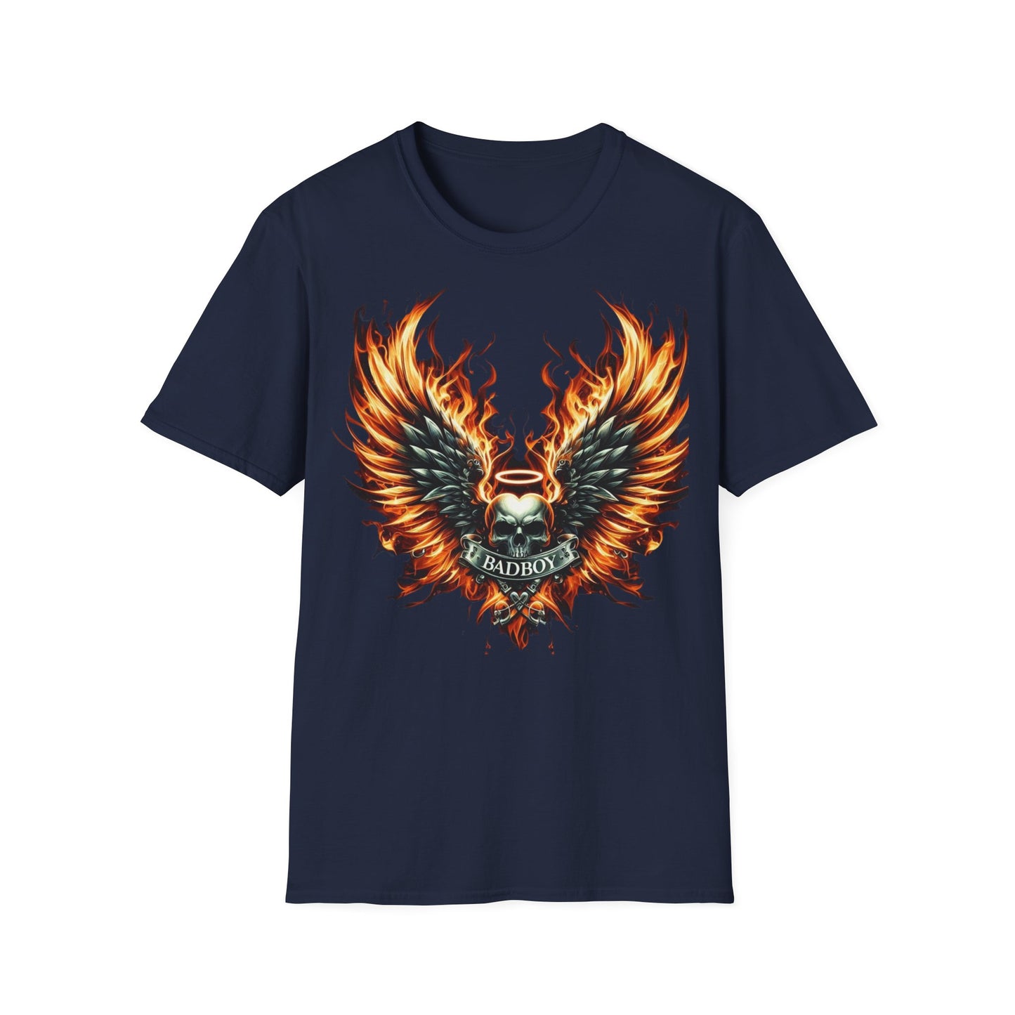 T-shirt bad boy flamme