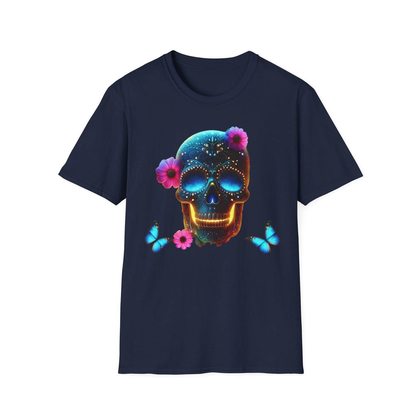 t-shirt crane papillon