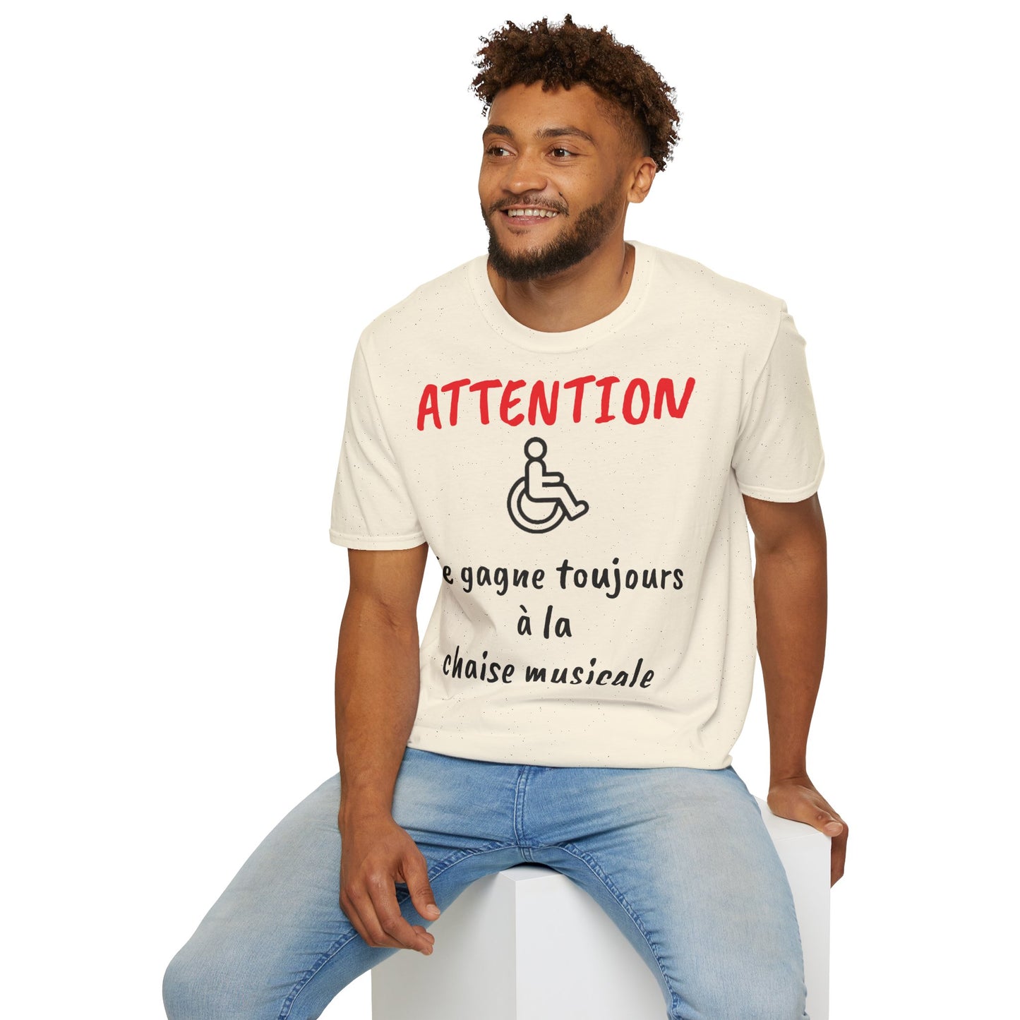 t-shirt "chaise musicale"