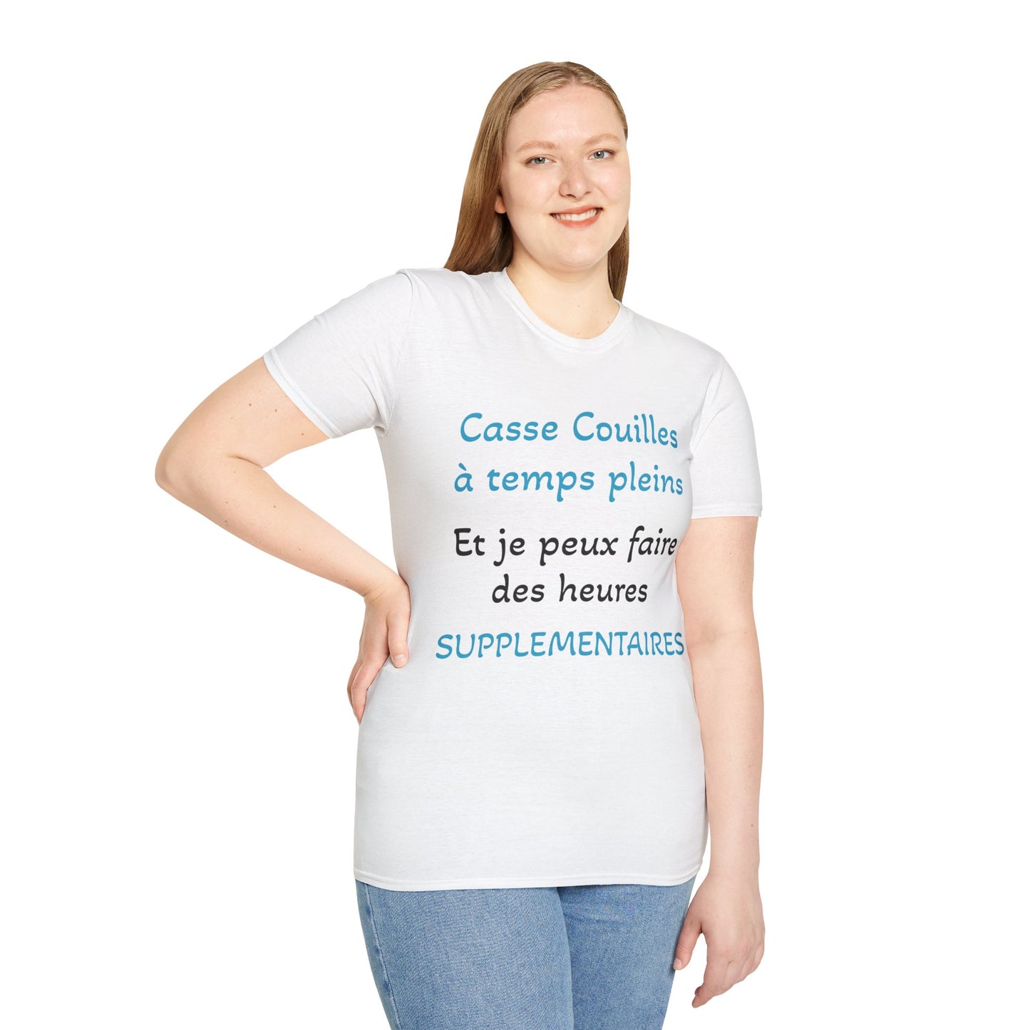 „Vollzeit-Ball-Busting“-T-Shirt