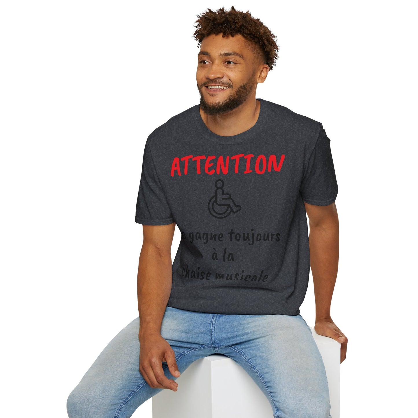 t-shirt "chaise musicale"