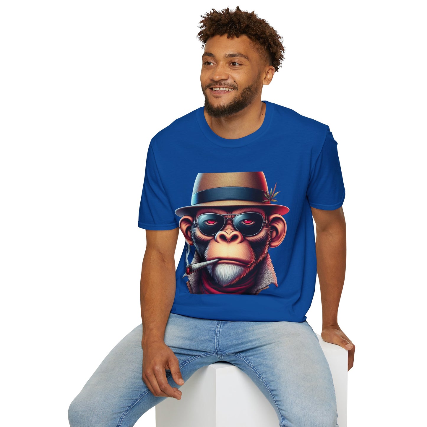 T-Shirt "singe qui fume"