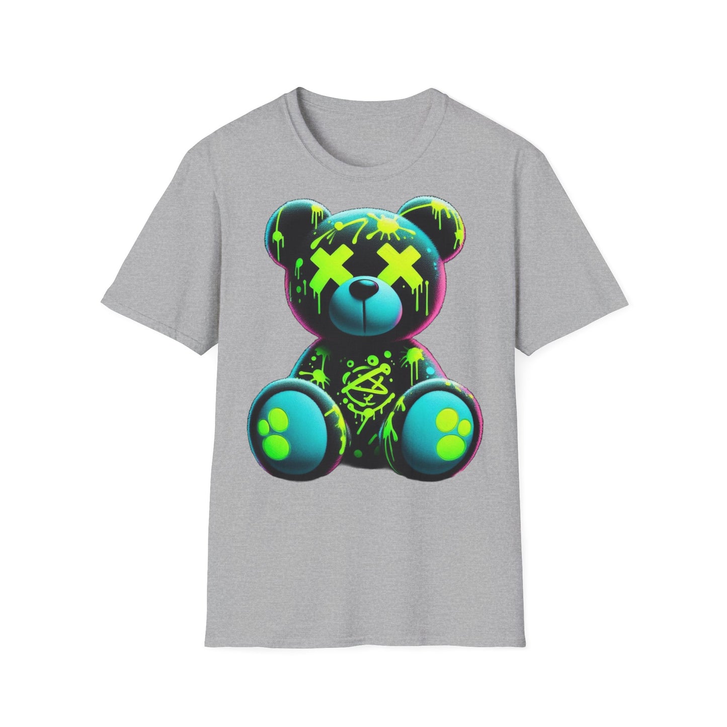 T-Shirt "ourson fluo 1"