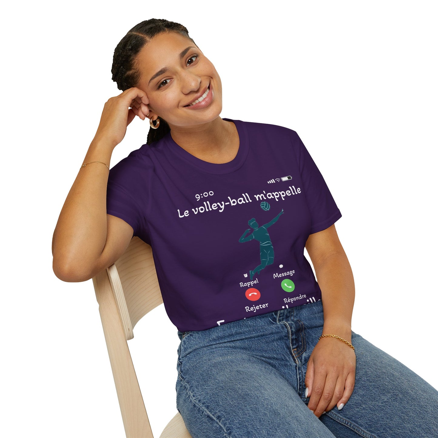 "Volleyball is calling me" T-Shirt