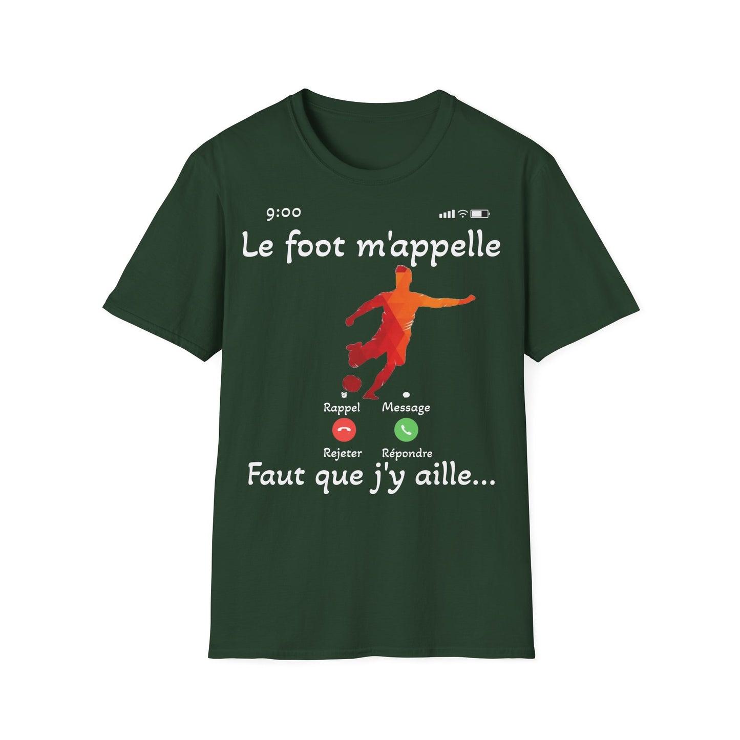 T-Shirt "le foot m'appelle"