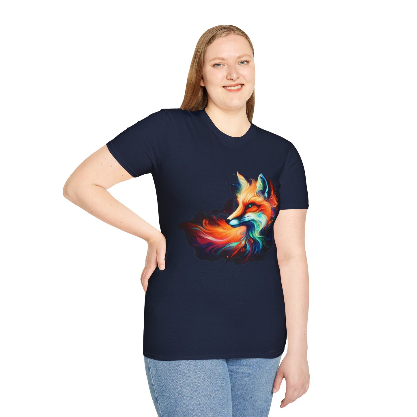 t-shirt tête de renard 2