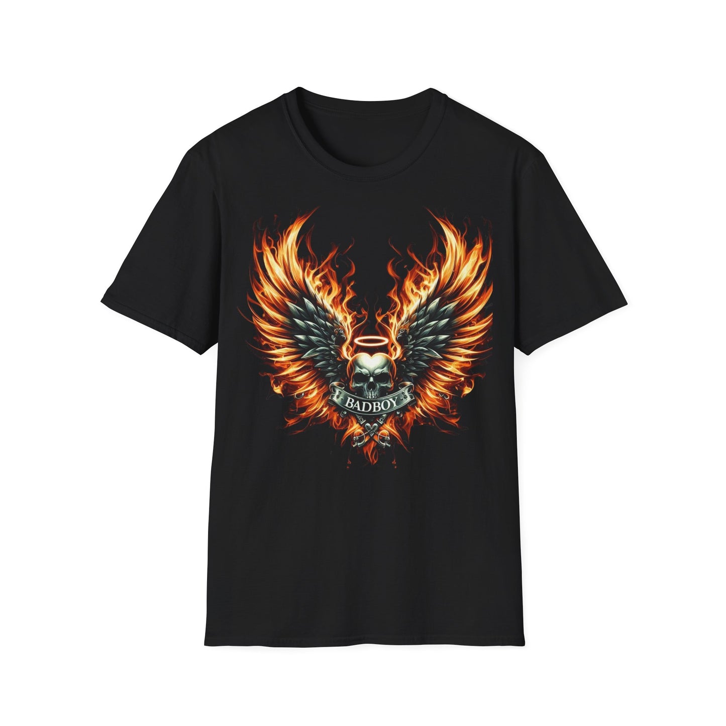 T-shirt bad boy flamme