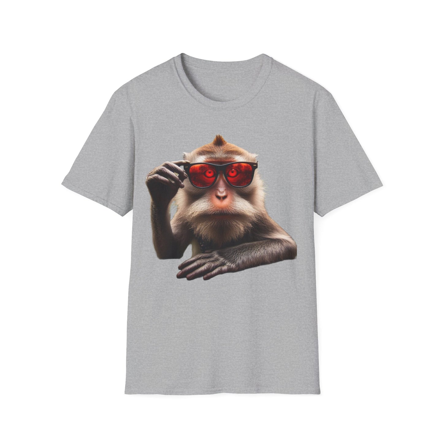 T-shirt singe lunette yeux rouge