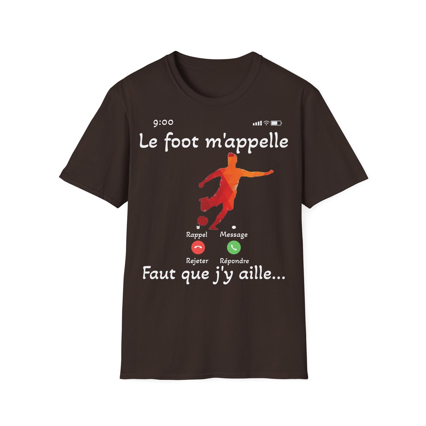 T-Shirt "le foot m'appelle"