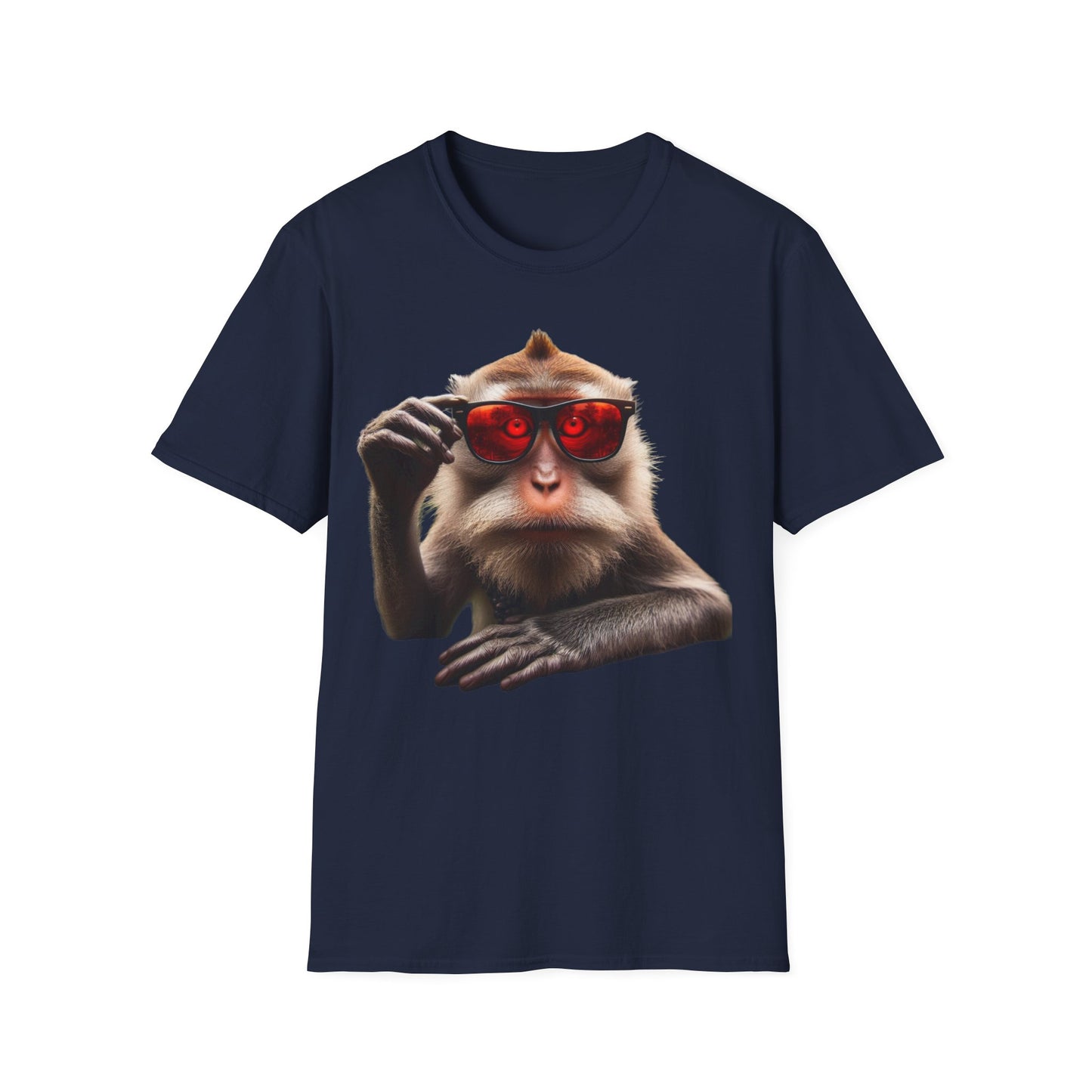 T-shirt singe lunette yeux rouge