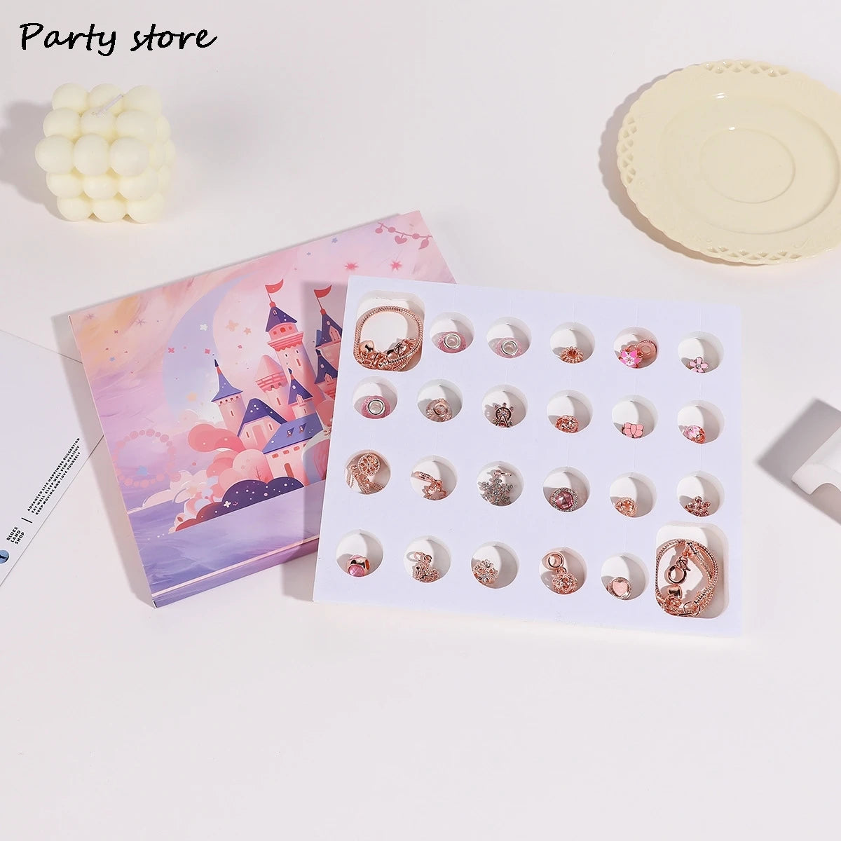 2024 Advents-Countdown-Kalender, Weihnachtsschmuck, Geschenk für Kinder, 24-Tage-Weihnachtskalender, Weihnachtsdekoration