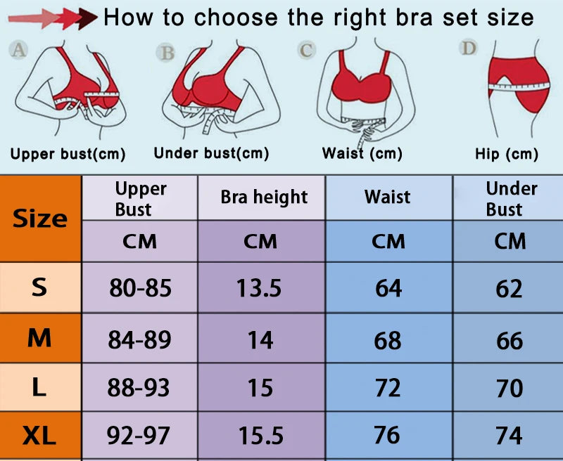 Ensemble Sexy de sous-vêtements pour femmes, soutien-gorge exotique et émotionnel, brassière imprimée brodée, ensemble de Lingerie, Push Up,